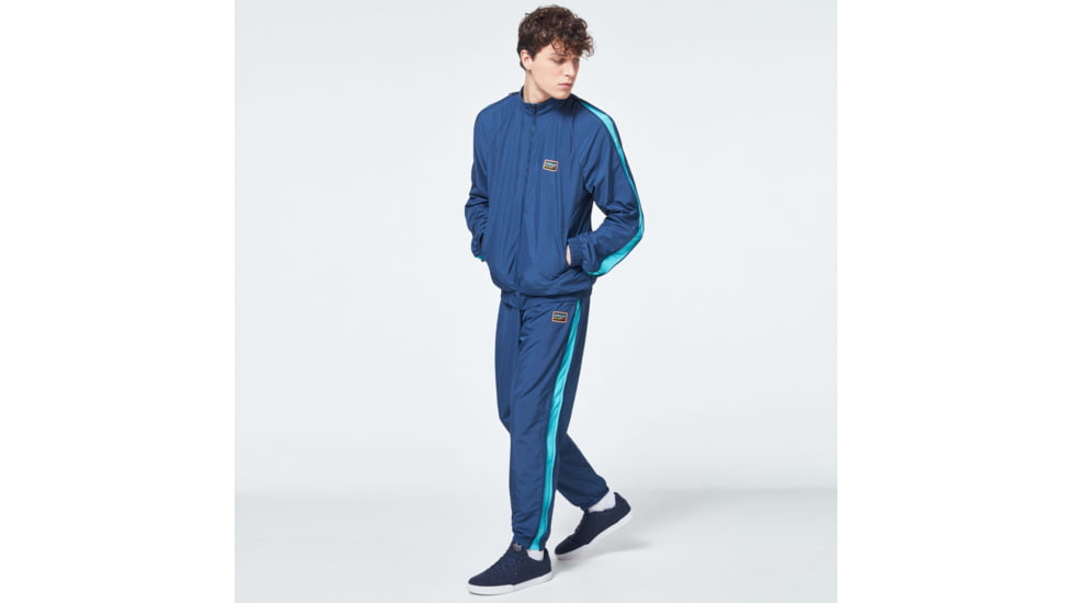 Oakley Ventilation Track Jacket - Mens, Universal Blue, Extra Small, FOA400001-6ZZ-XS