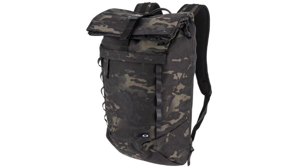Oakley Voyage 23L Roll Top Mc - Men's, Black Multicam, One Size, 92968P-02L-U