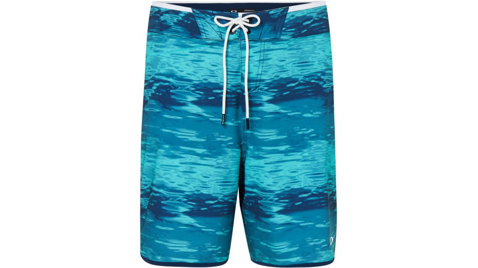 Oakley Water Boardshort 19 - Mens, Blue Water Print, 31, FOA400211-93Q-31