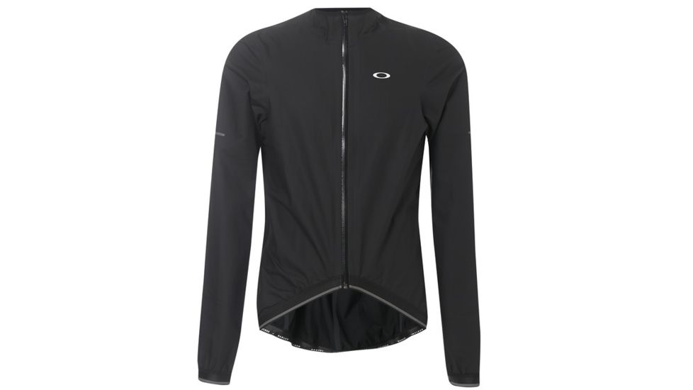 Oakley Waterproof Cycling Jacket - Mens, Blackout, Large, 412693-02E-L
