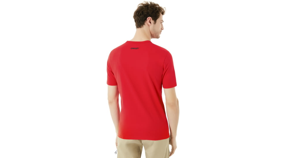 Oakley Waved Tee - Mens, Red Line, M, 457395-465-M