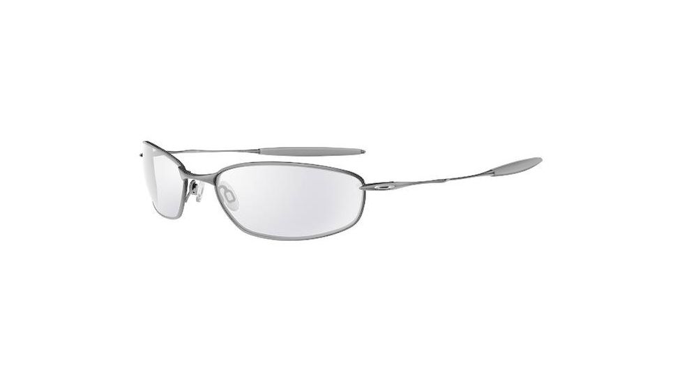 Oakley Whisker 6B 55mm Silver Eyeglass Frames w/ Blank Lenses OX3107-0355