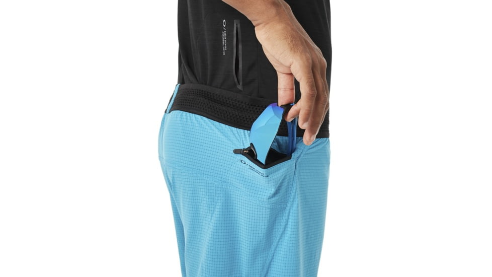 Oakley Windshear Running Short - Mens, Atomic Blue, 2XL, 442351-6B2-XXL
