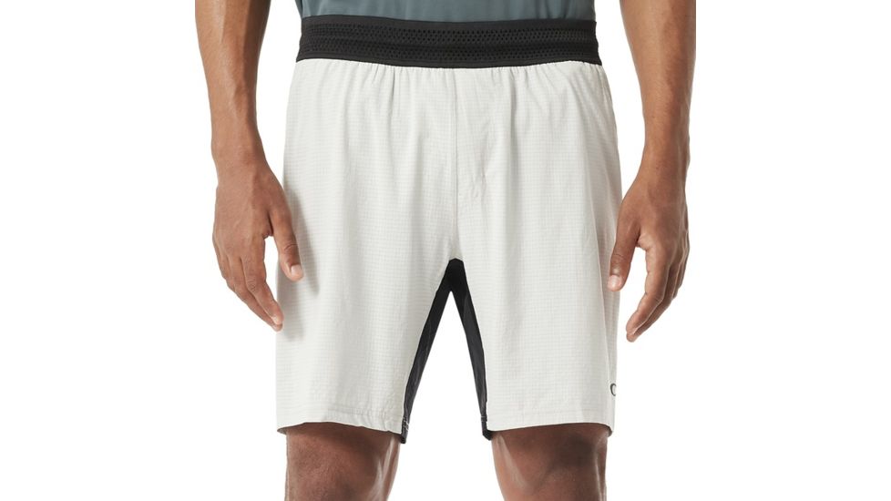 Oakley Windshear Running Short - Mens, Light Grey, 2XL, 442351-202-XXL