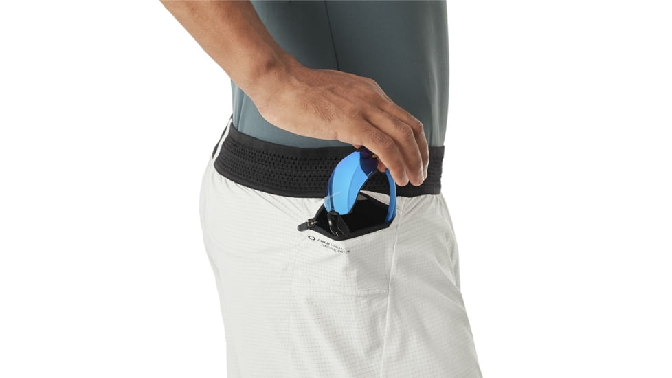 Oakley Windshear Running Short - Mens, Light Grey, 2XL, 442351-202-XXL