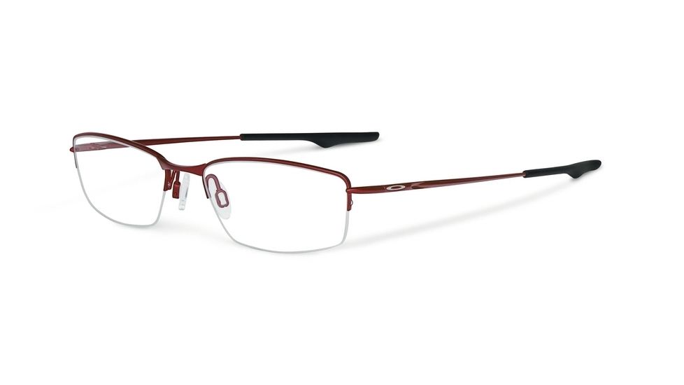 Oakley Wingback Single Vision Prescription Eyeglasses 508904-53 - Brick Frame