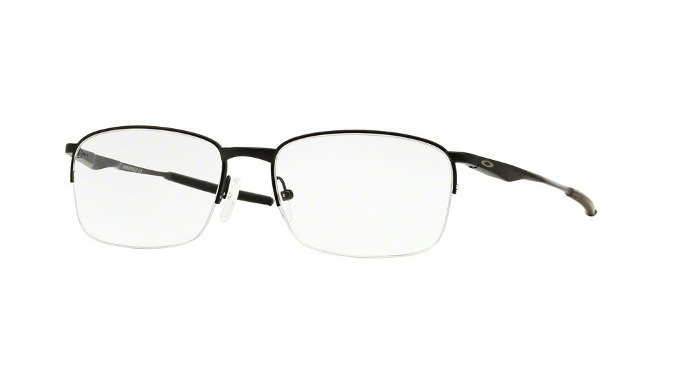 Oakley WINGFOLD 0.5 OX5101 Progressive Prescription Eyeglasses 510101-55 - Satin Black Frame