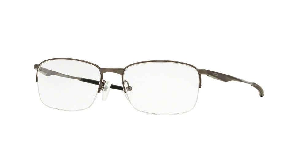 Oakley WINGFOLD 0.5 OX5101 Progressive Prescription Eyeglasses 510103-53 - Brushed Chrome Frame