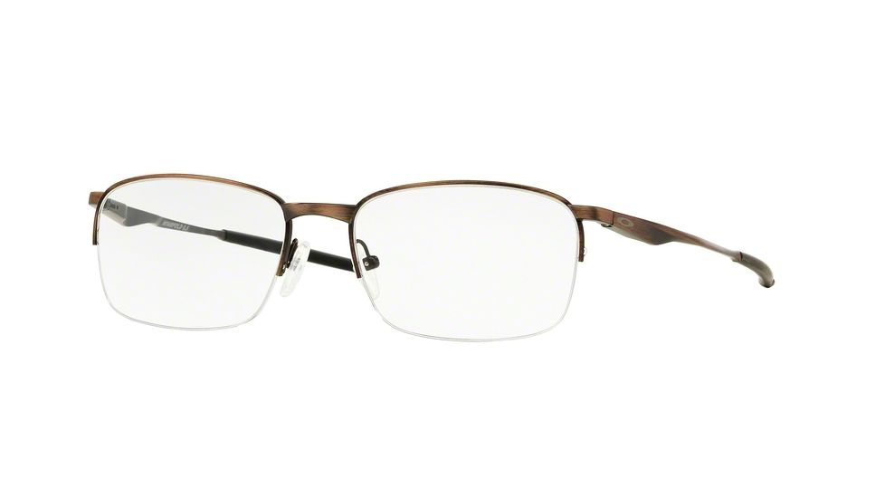 Oakley WINGFOLD 0.5 OX5101 Progressive Prescription Eyeglasses 510104-53 - Ti Toast Frame