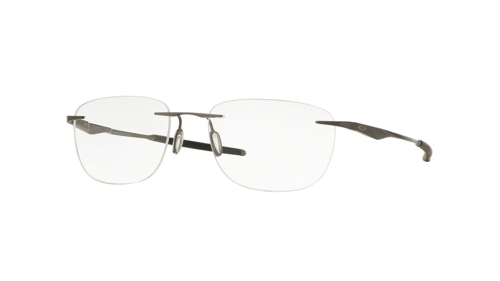 Oakley WINGFOLD EVR OX5118 Single Vision Prescription Eyeglasses 511803-53 - Cement Frame