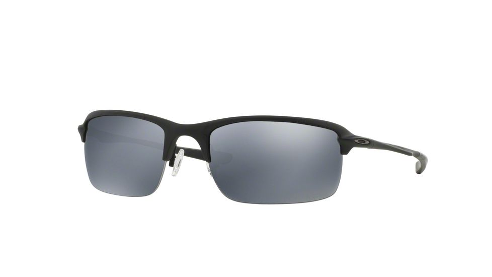 Oakley WIRETAP OO4071 Single Vision Prescription Sunglasses OO4071-407105-61 - Lens Diameter 61 mm, Frame Color Matte Black