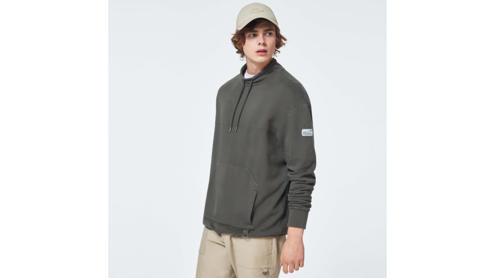 Oakley Workwear Track Fleece Jacket - Mens, New Dark Brush, Extra Small, FOA400012-86L-XS