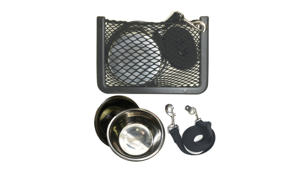 ObeCo Framed Pet Bowl Essentials Kit - 8in x 11, Black, 8in x 11in , Black, OBPR-PETSET