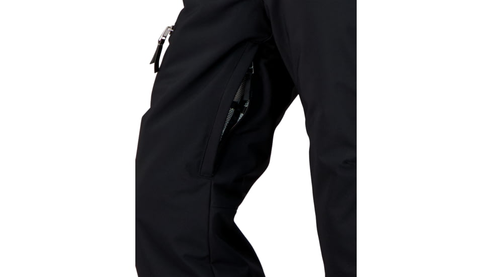 Obermeyer Anya Bib Pant - Girls, Small, Black, 35025-16009-S