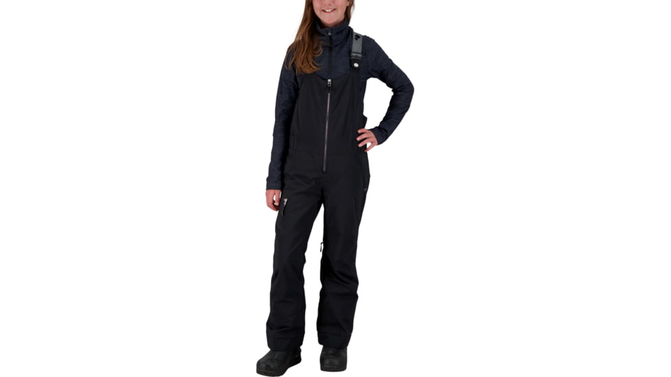 Obermeyer Anya Bib Pant - Girls, Small, Black, 35025-16009-S