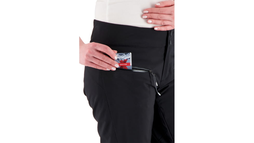 Obermeyer Bliss Pant - Womens, Black, 6, 15101-16009-6