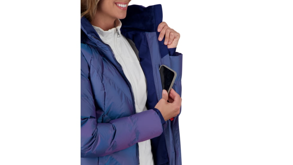 Obermeyer Bombshell Jacket - Womens, Iridescent Aura, 14, 11137-21149-14