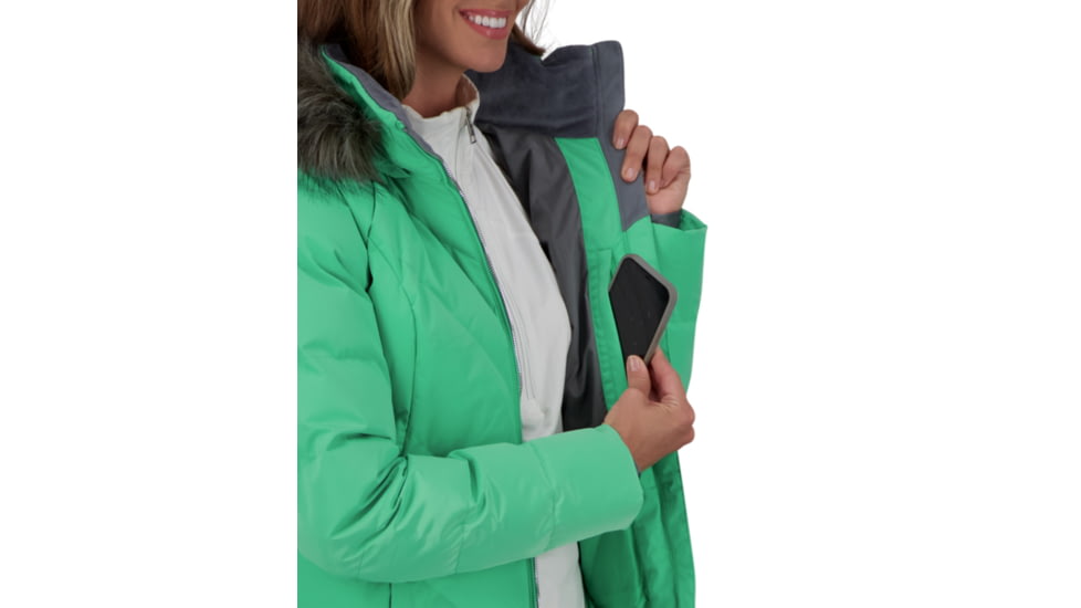 Obermeyer Bombshell Jacket - Womens, Jasmint, 14, 11137-21088-14