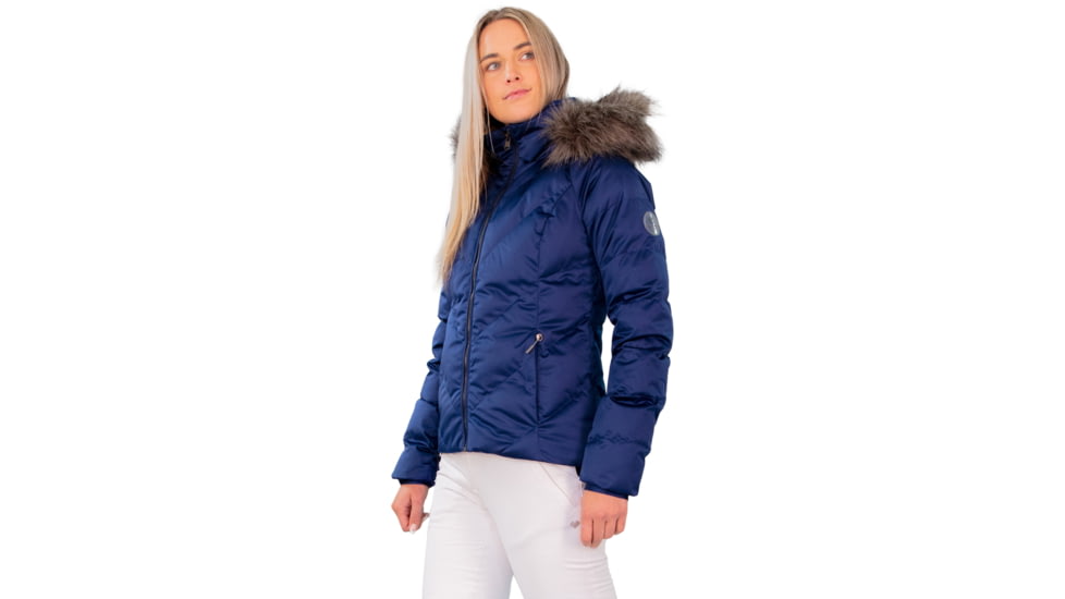 Obermeyer Bombshell Jacket - Women's, 14 US, Short, Navy Satin, 11137-22047-14P