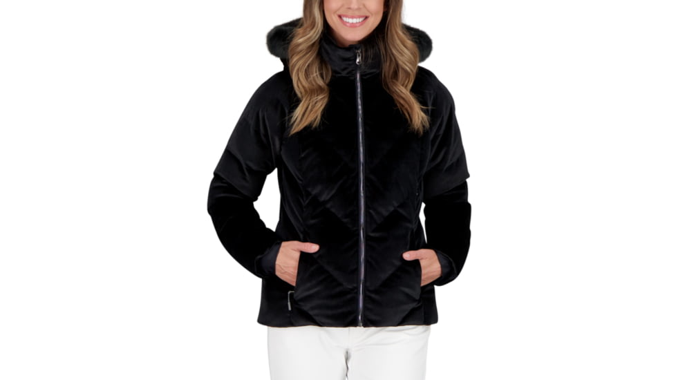 Obermeyer Bombshell Jacket - Womens, Velvet Turns, 10, 11137-21029-10