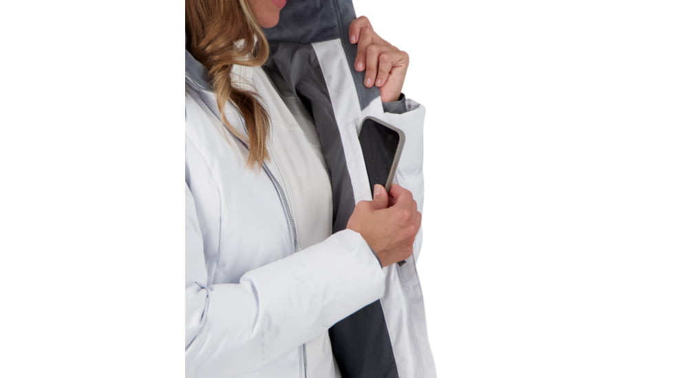 Obermeyer Bombshell Jacket - Womens, White, 10, 11137-16010-10