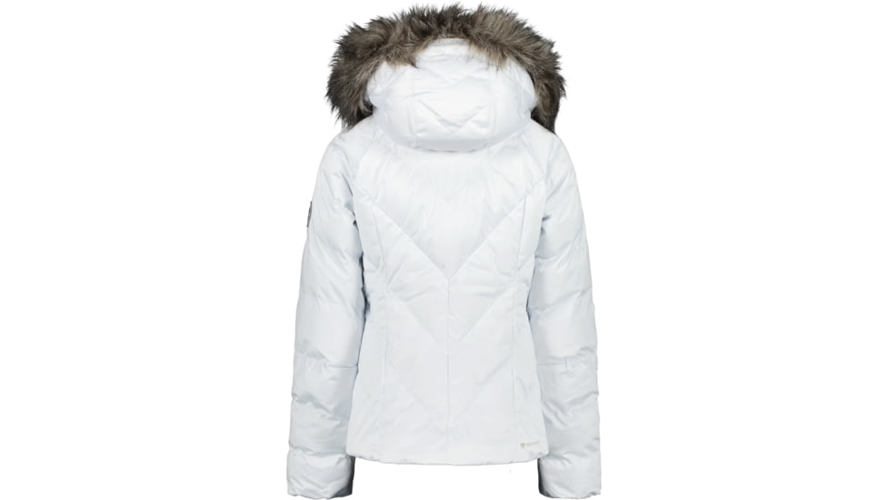 Obermeyer Bombshell Jacket - Women's, 2 US, Short, White Satin, 11137-22038-2P