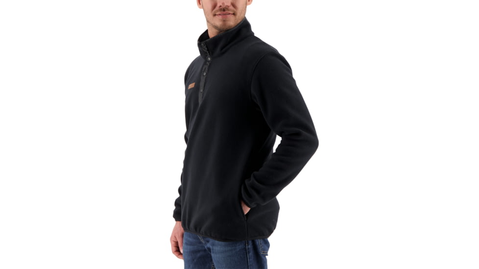 Obermeyer Boulder Fleece Top - Mens, Black, Medium, 27060-16009-M