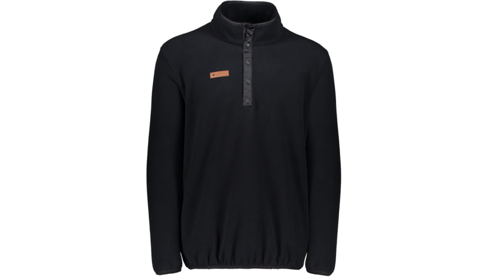 Obermeyer Boulder Fleece Top - Mens, Black, Medium, 27060-16009-M