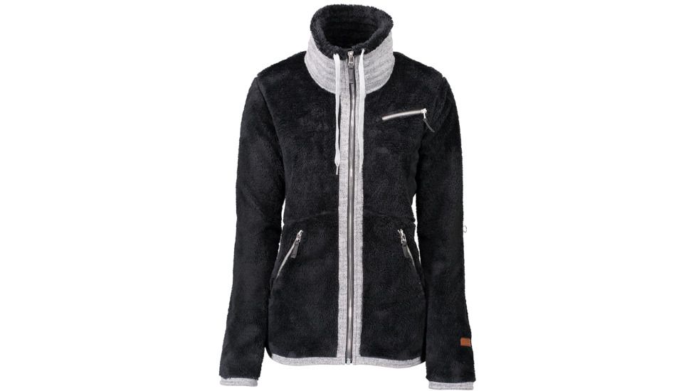 Obermeyer Britt Fleece Jacket - Womens, Black, Medium, 17044-BLACK-M