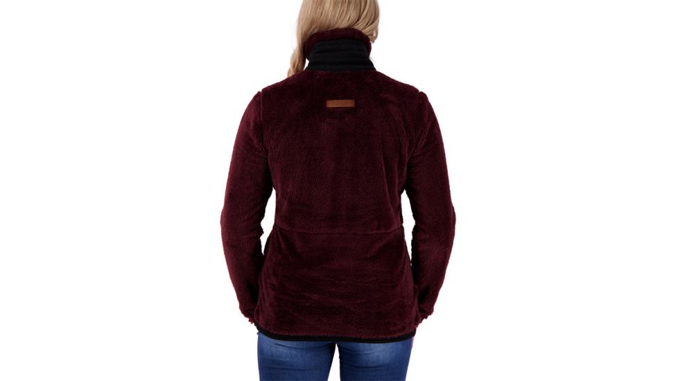 Obermeyer Britt Fleece Jacket - Womens, Wine-Not, Large, 17044-WINE-NOT-L