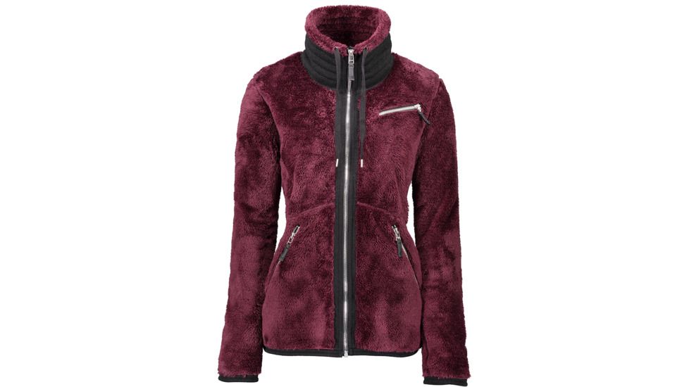 Obermeyer Britt Fleece Jacket - Womens, Wine-Not, Large, 17044-WINE-NOT-L
