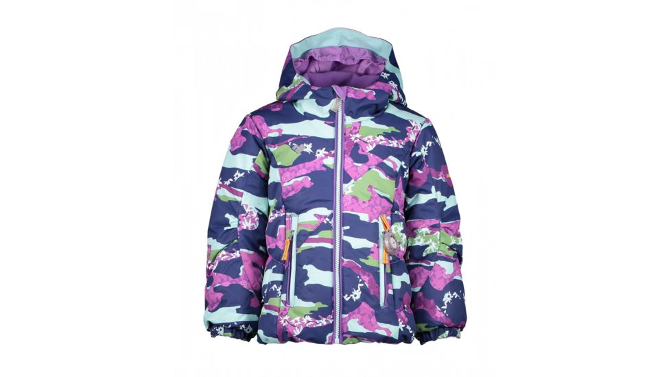 Obermeyer Cakewalk Jacket - Girls, Camo-Girl Purpl, 6, 51040-18176-6