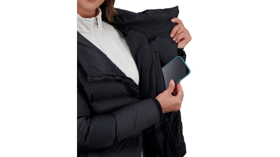 Obermeyer Calypso Down Jacket - Womens, Black, 16, 11179-16009-16