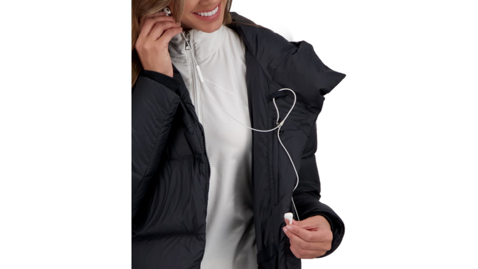 Obermeyer Calypso Down Jacket - Womens, Black, 16, 11179-16009-16