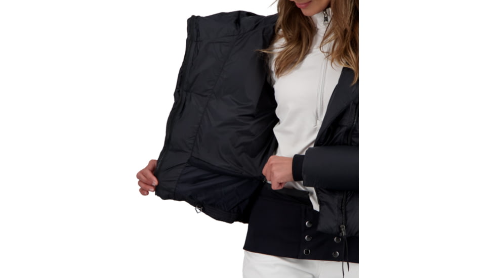 Obermeyer Calypso Down Jacket - Womens, Black, 16, 11179-16009-16