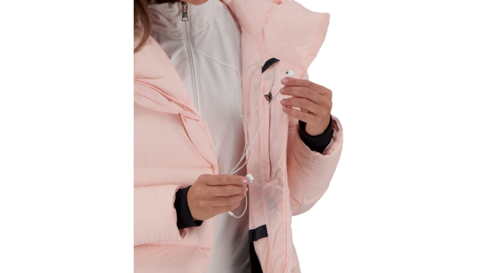 Obermeyer Calypso Down Jacket - Womens, Pink Sand, 2, 11179-21050-2