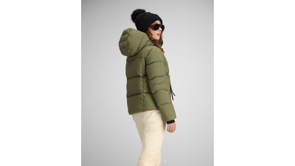 Obermeyer Calypso Down Jacket - Womens, Smokey Olive, 10, 11222-24094-10