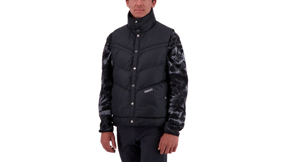 Obermeyer Carson Down Vest - Mens, Black, Medium, 24051-BLACK-M