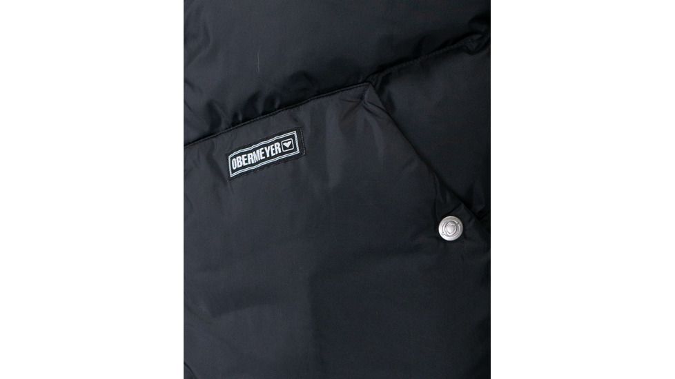 Obermeyer Carson Down Vest - Mens, Black, Medium, 24051-BLACK-M