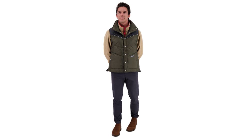 Obermeyer Carson Down Vest - Mens, Off-Duty, Extra Large, 24051-OFF-DUTY-XL