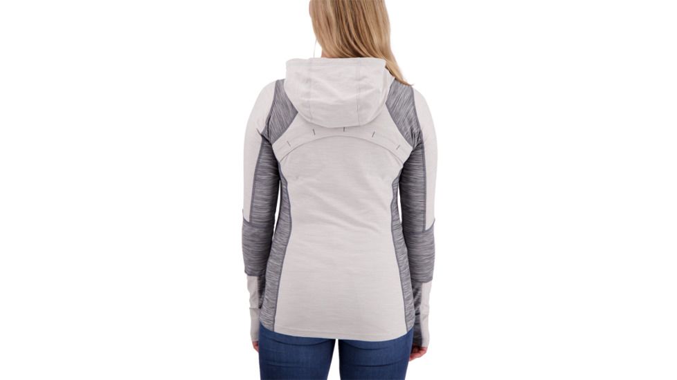 Obermeyer Catalina Flc Hoodie - Womens, Fog, Extra Large 17016-FOG-XL