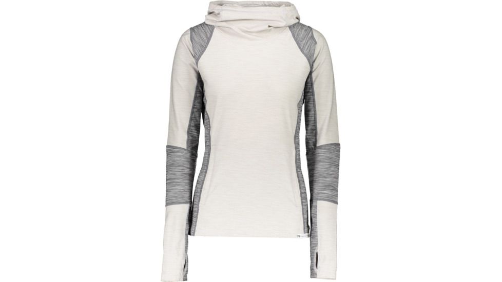 Obermeyer Catalina Flc Hoodie - Womens, Fog, Extra Large 17016-FOG-XL