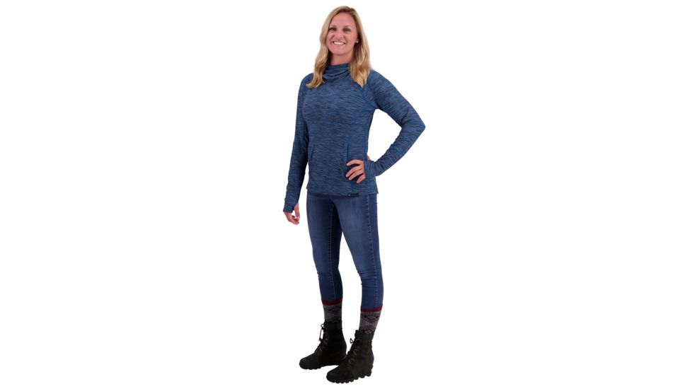 Obermeyer Catalina Flc Hoodie - Womens, Passport, Small, 17016-PASSPORT-S