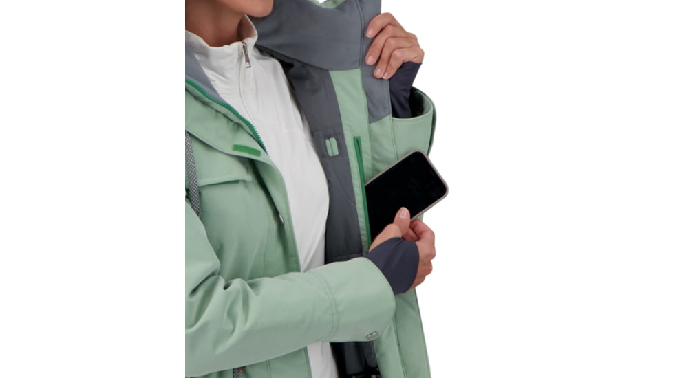 Obermeyer Celestia Jacket - Womens, Eucalyptus, 6, 11170-21186-6