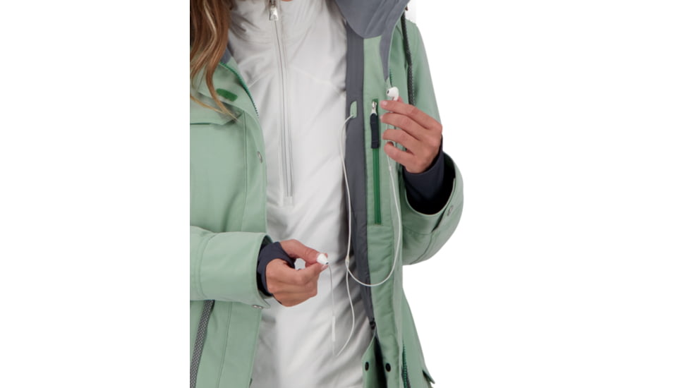Obermeyer Celestia Jacket - Womens, Eucalyptus, 6, 11170-21186-6