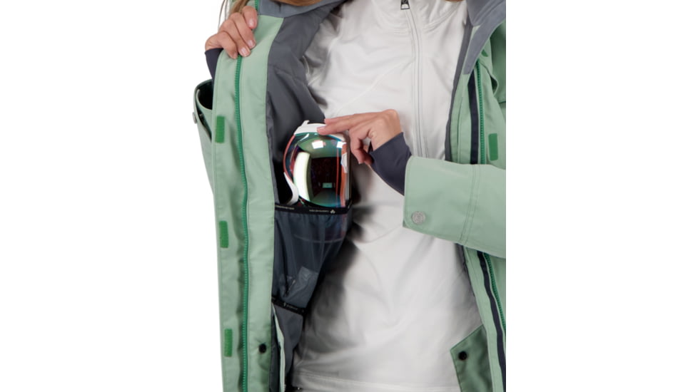 Obermeyer Celestia Jacket - Womens, Eucalyptus, 6, 11170-21186-6
