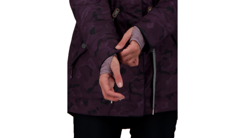 Obermeyer Celestia Jacket - Womens, Magnetic Camo, 12, 11170-21158-12