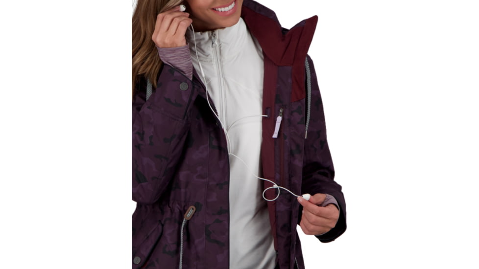 Obermeyer Celestia Jacket - Womens, Magnetic Camo, 12, 11170-21158-12