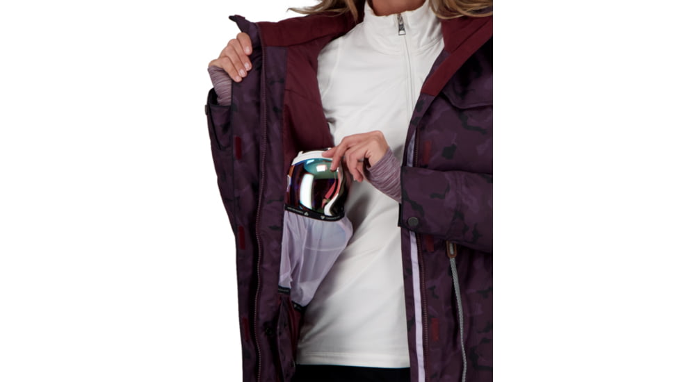 Obermeyer Celestia Jacket - Womens, Magnetic Camo, 12, 11170-21158-12