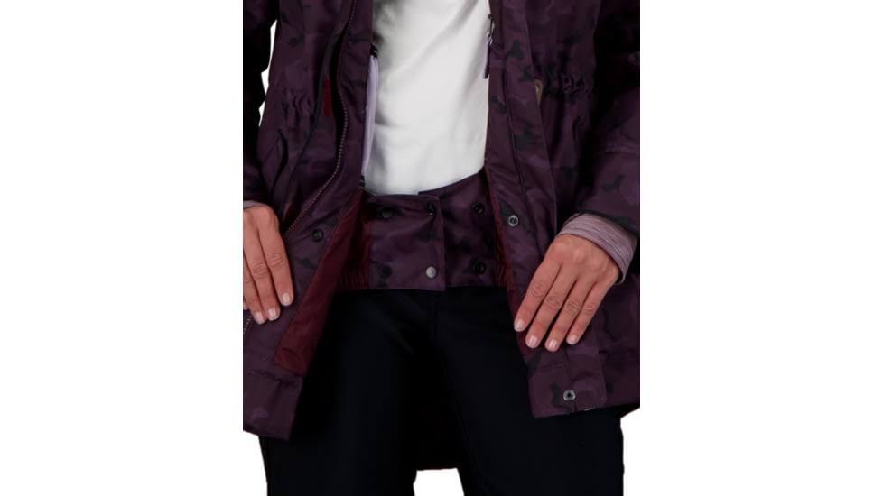 Obermeyer Celestia Jacket - Womens, Magnetic Camo, 12, 11170-21158-12